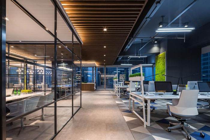 辦公室過道的設(shè)計技巧